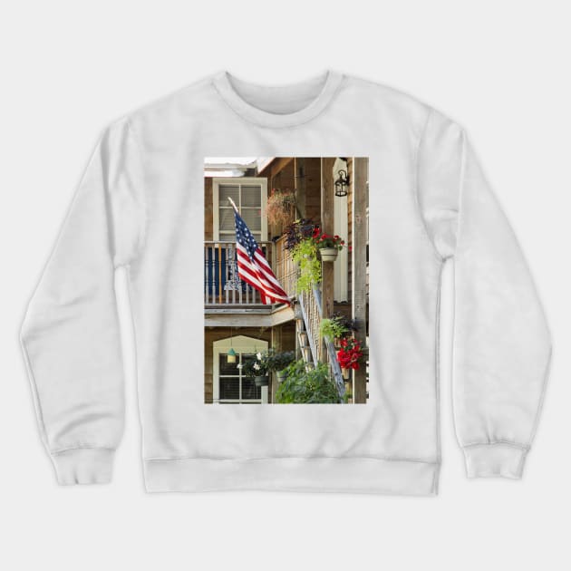 Stepping Up A Conch House - 1 © Crewneck Sweatshirt by PrinceJohn